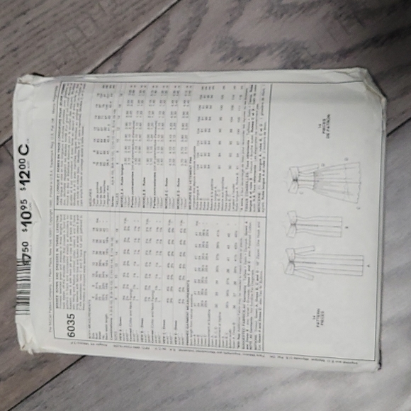 3/$20 uncut sewing patterns - Picture 2 of 2